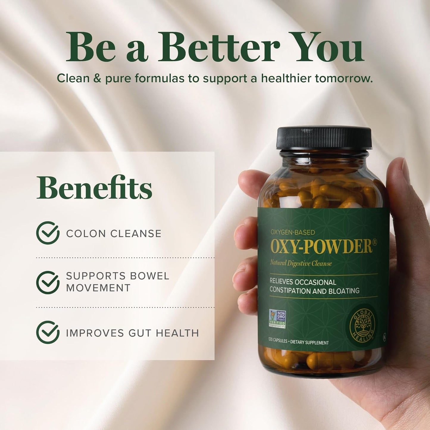 Oxy-Powder Oxygen Based Safe and Natural Colon Cleanser